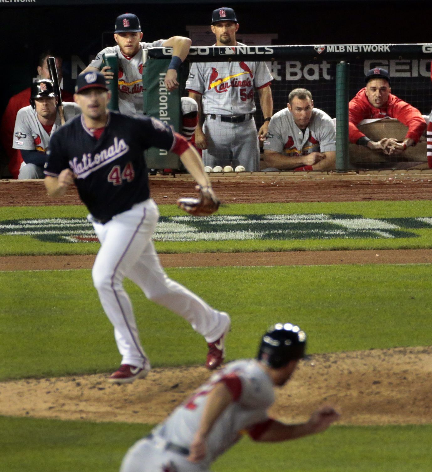 Cardinals on the brink of elimination from the National League Championship Series in Washington